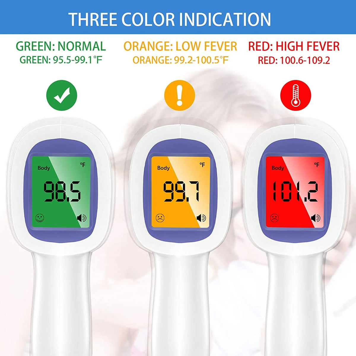 Infrared Digital Body Thermometer W479326