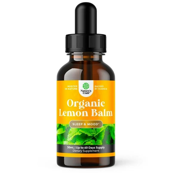 Organic Lemon Balm Extract Tincture F2668