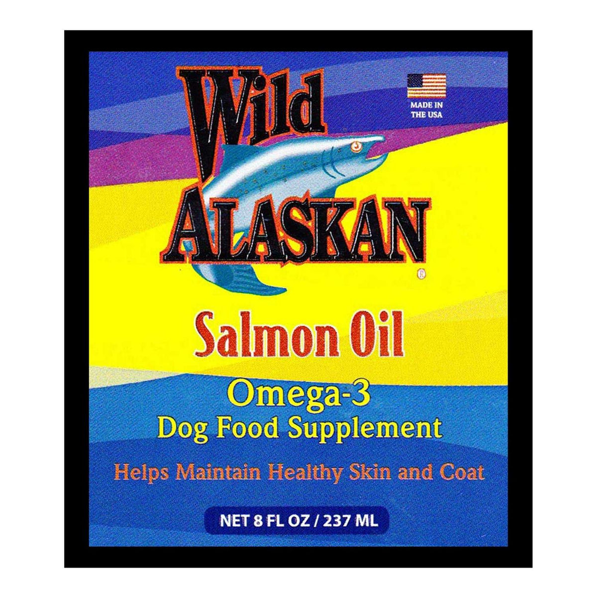 Wild Alaskan Salmon Oil Omega 3 Dog Food Supplement H42137
