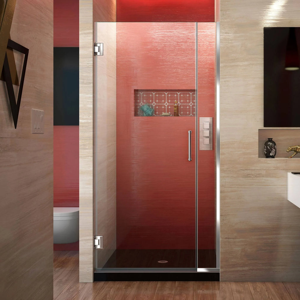 Chrome Hinged Shower Door X191