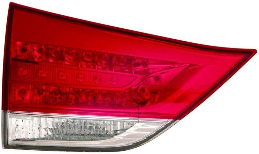 Inner Tail Light Assembly for Toyota Sienna 2011-2014 Driver Side Pack of 2 R17597