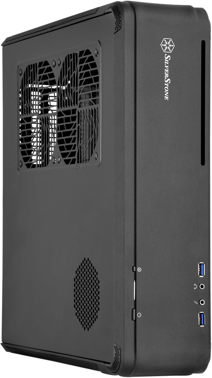Black Aluminum ITX Computer Case S68595