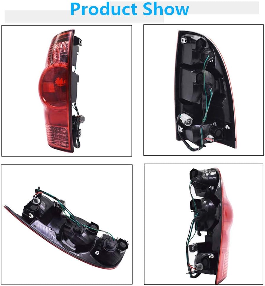 Tail Light Assembly Left Driver Side Pack of 2 H925