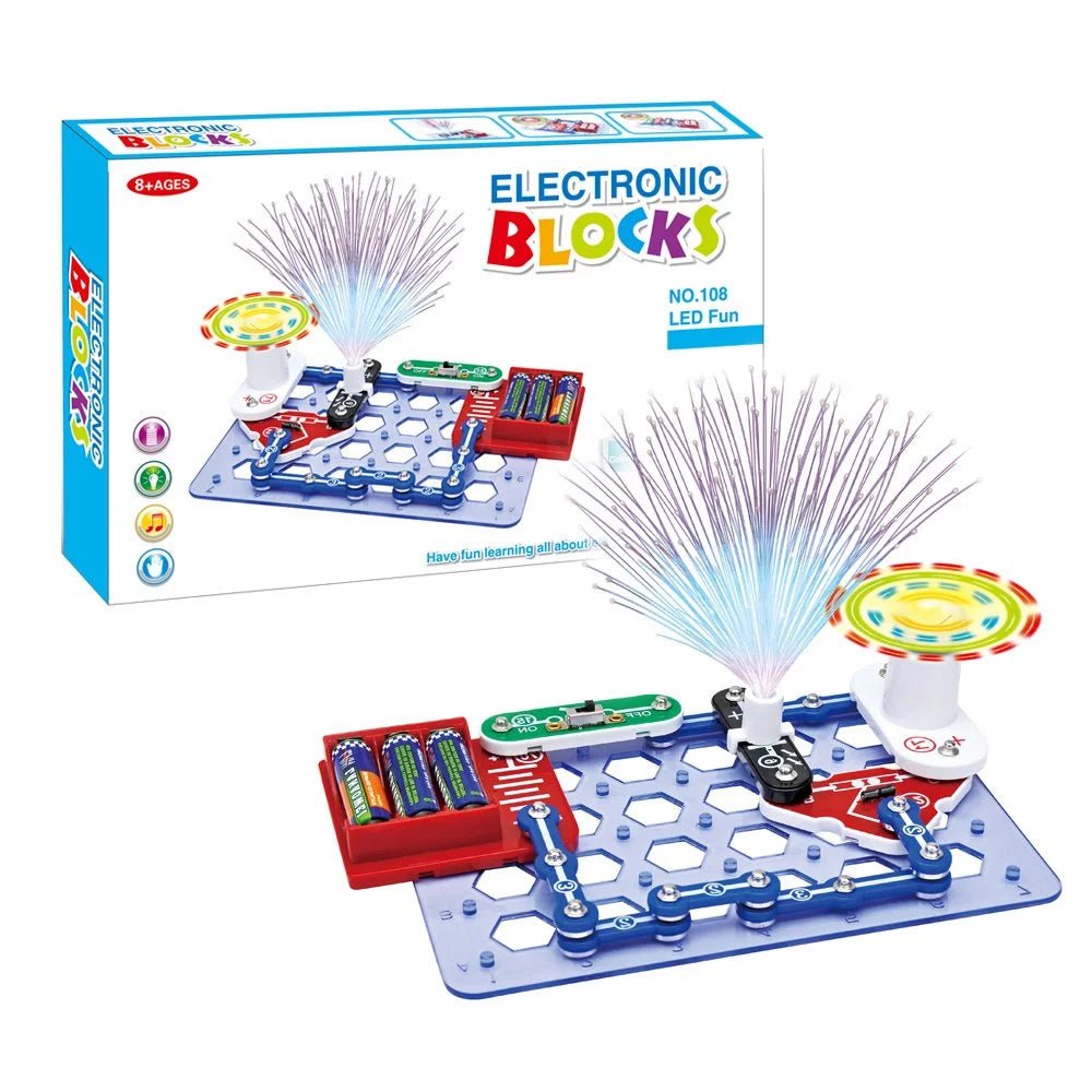 Electronic Blocks 17 Parts STEM Learning Toys R15268