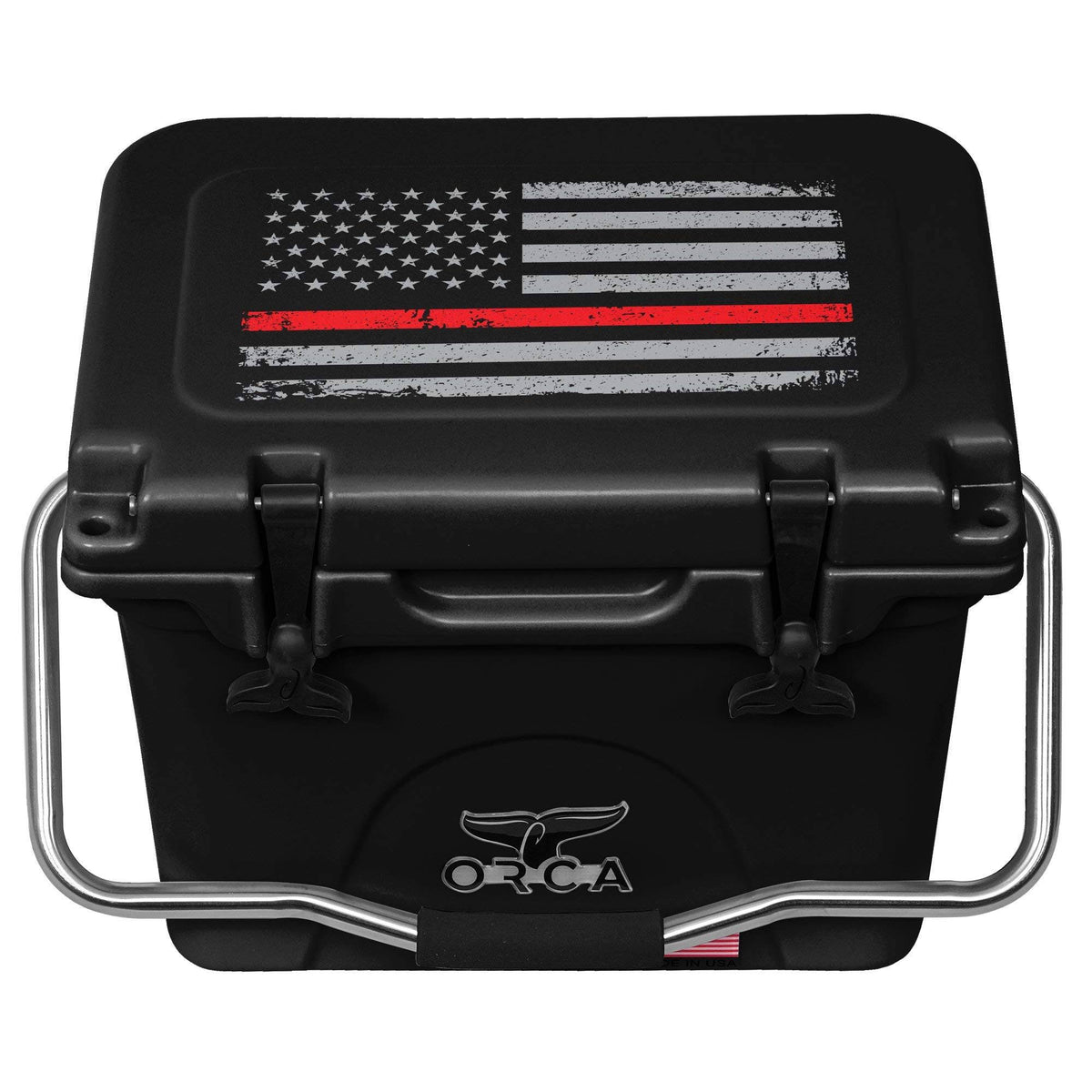 20 Qt. Standing Cooler in Black/Red S158233