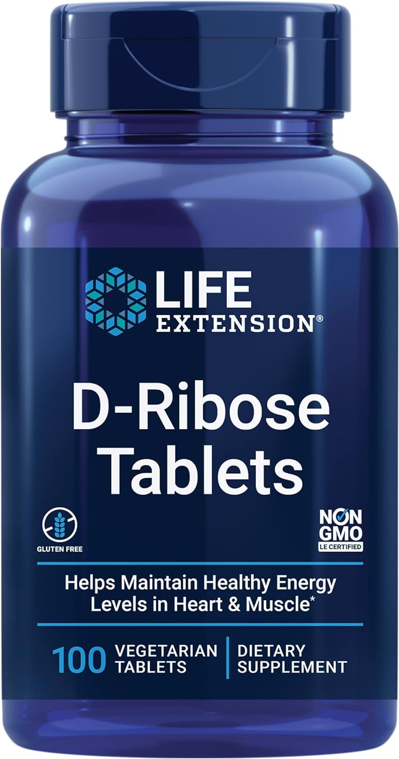 D-Ribose Tablets - 100 Tablets D42955