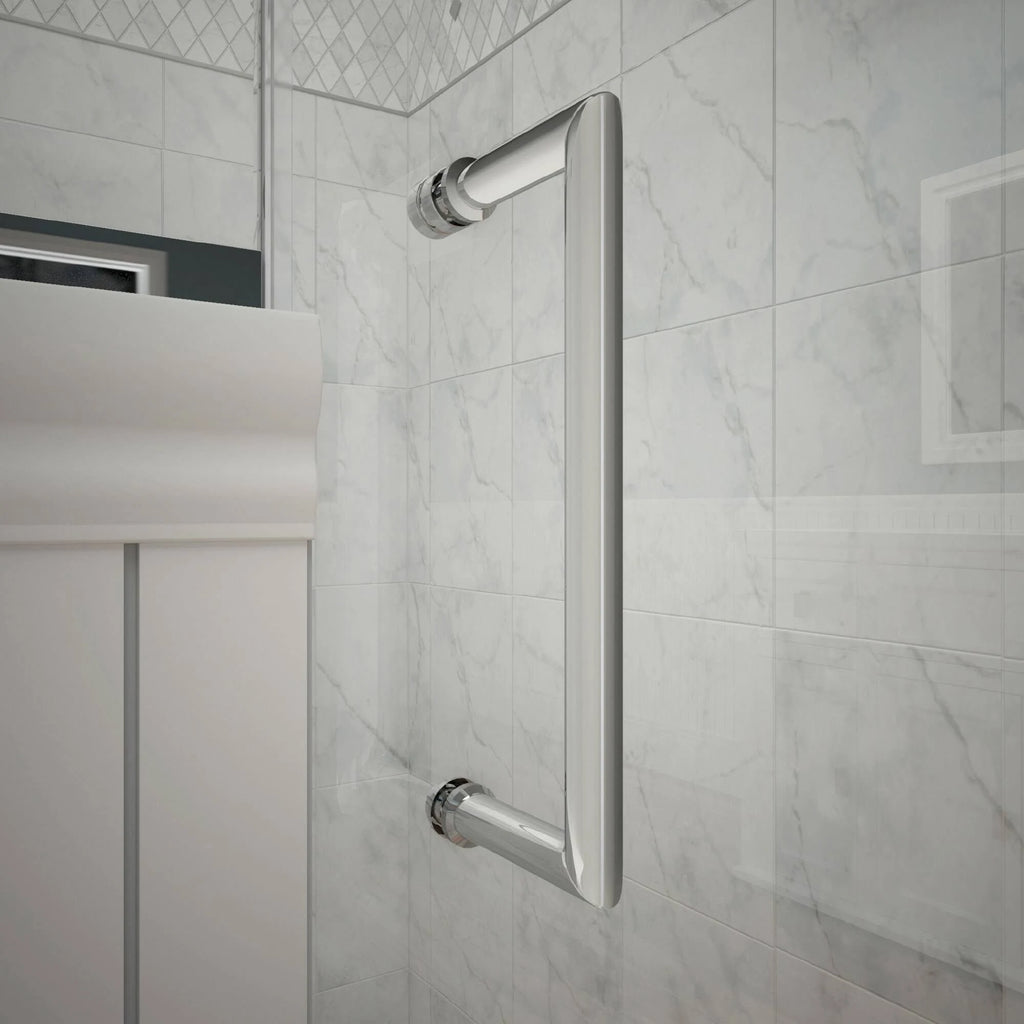 Chrome Hinged Shower Door X191