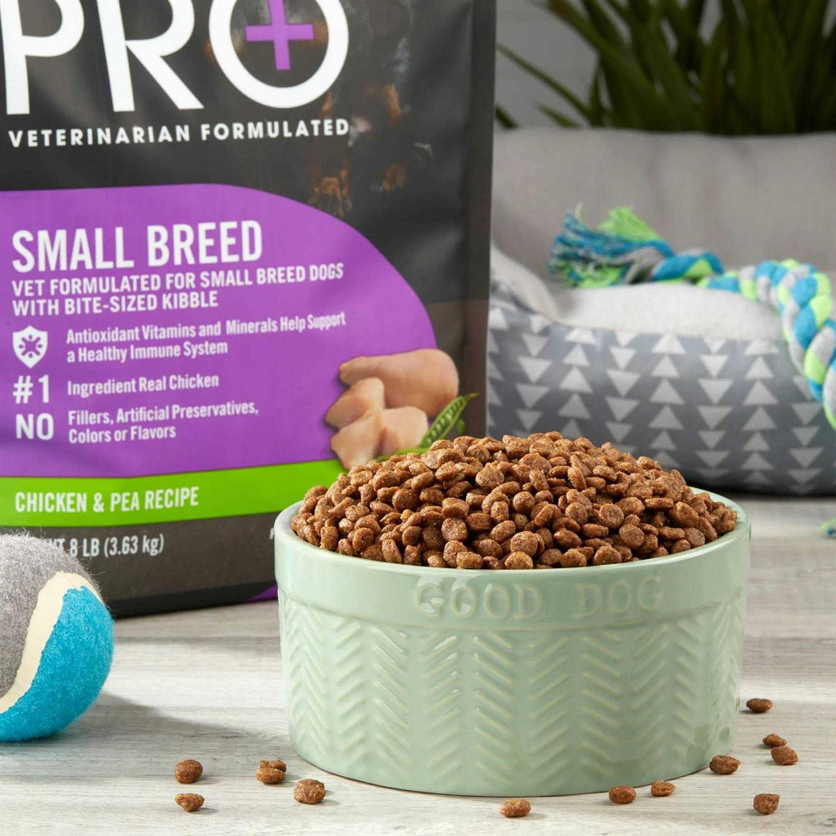 Chicken & Pea Recipe Dry Dog Food P2991