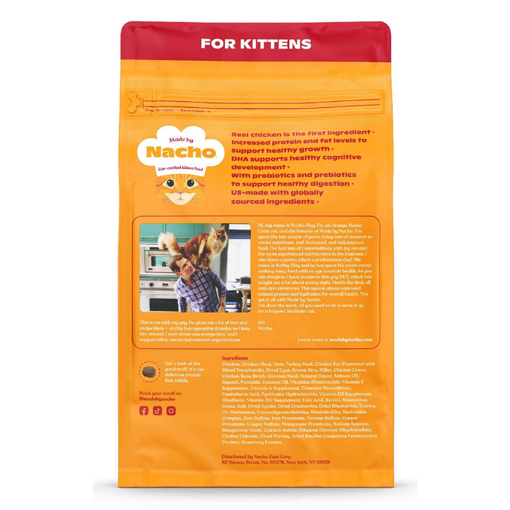 Chicken Chicken Liver & Bone Broth Dry Cat Food E5158