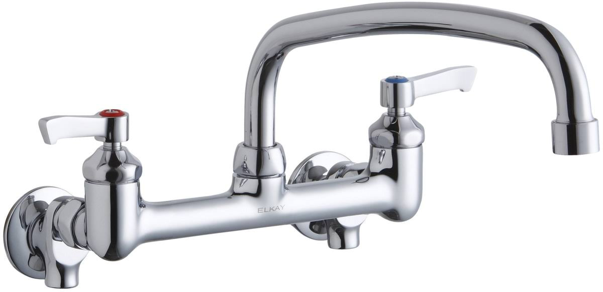 8x22 Centerset Wall Mount Faucet T8627
