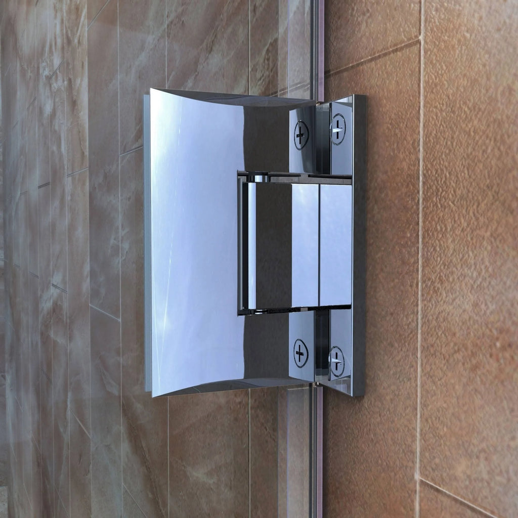 Chrome Hinged Shower Door X191