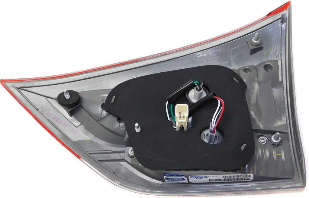 Inner Tail Light Assembly for Toyota Sienna 2011-2014 Driver Side Pack of 2 R17597