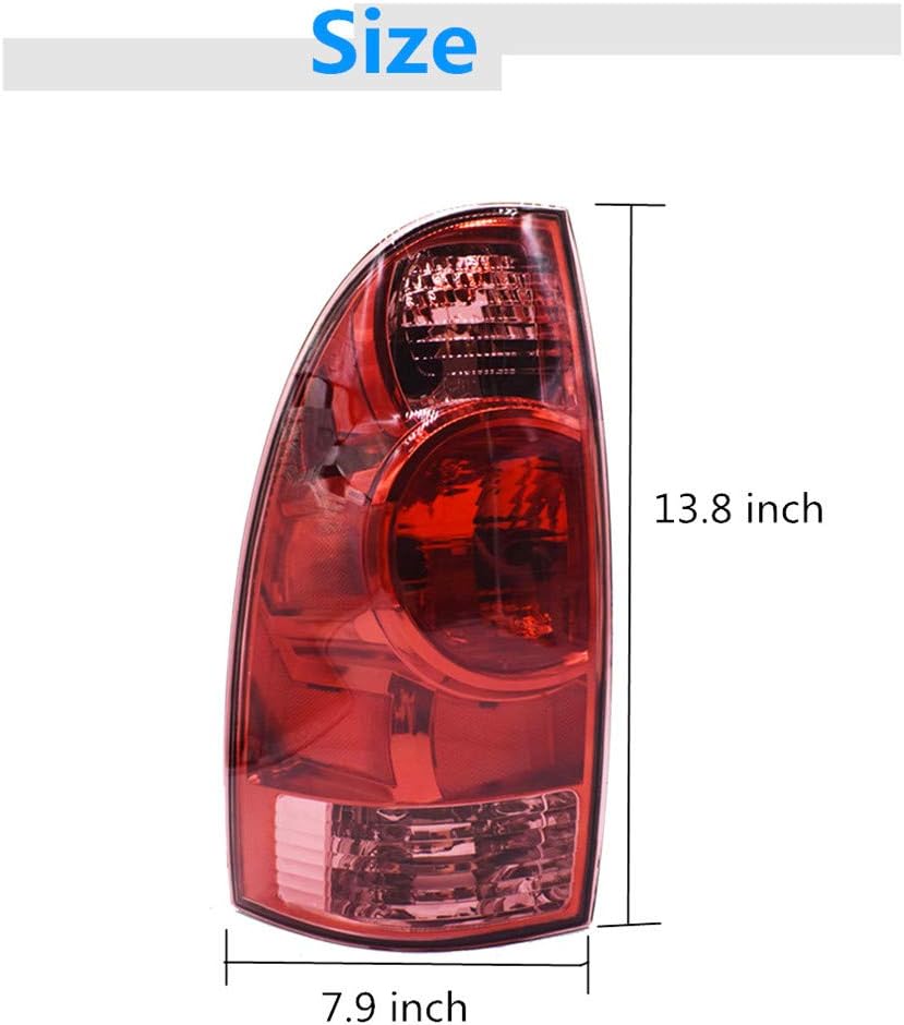 Tail Light Assembly Left Driver Side Pack of 2 H925