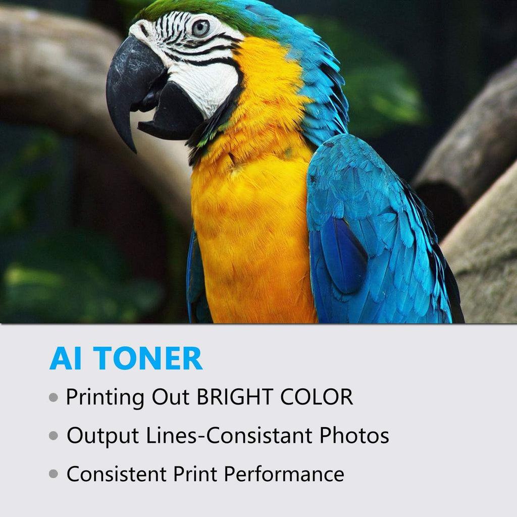 4 Pack Toner Cartridge Replacement for HP Color LaserJet Printers A4611